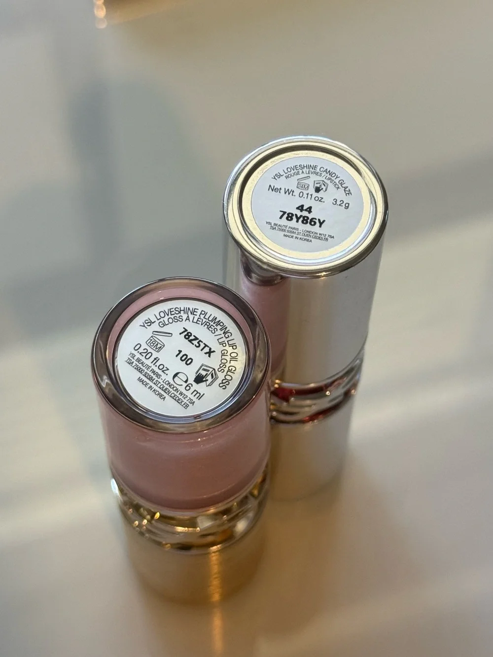 YSL Beauty limited edition blush palette + gloss